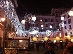 Luminarie a Salerno e Carne Marezzata