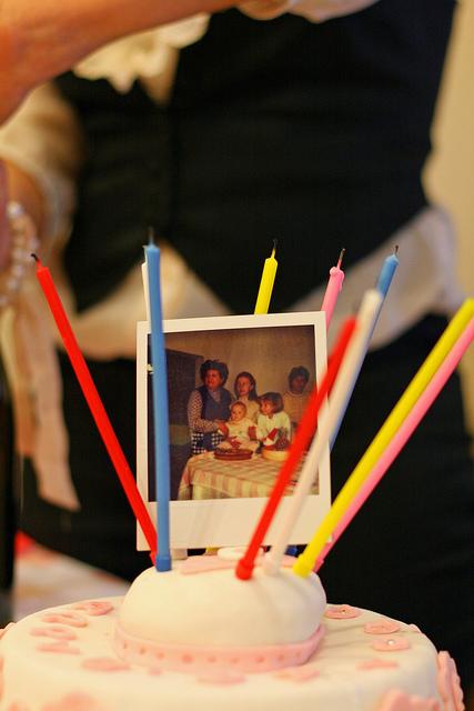 Un anno in più..e una torta speciale! my birthday cake and a special polaroid!