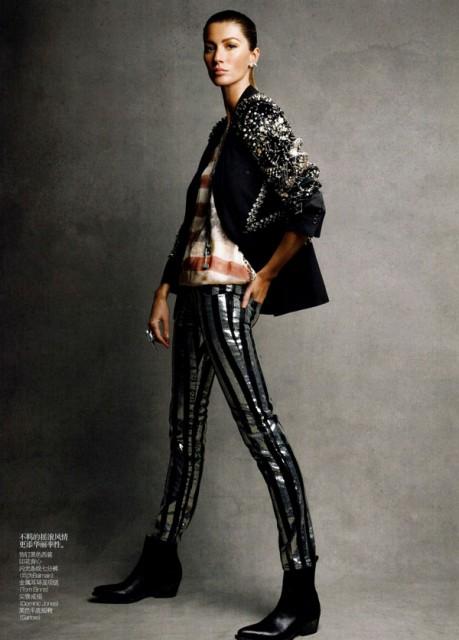 Gisele Bundchen per Vogue China 2011