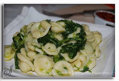 Orecchiette con cime di rapa!