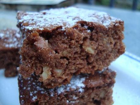 Brownies alle noci e miele