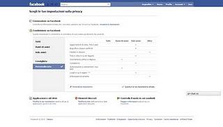 Le impostazioni della privacy su Facebook Le impostazioni della privacy su Facebook