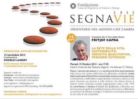 Segnavie Capra 15 ottobre a Padova