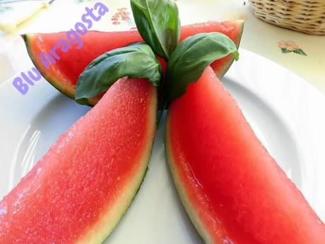 Watermelon and vodka  jelly: gelatina di anguria e vodka