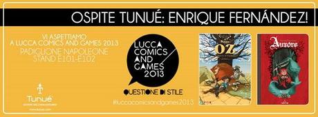 Enrique Fernández con Tunué a Lucca Comics and Games 2013 Enrique Fernández con Tunué a Lucca Comics and Games 2013 Tunué Lucca Comics & Games 2013 Enrique Fernández