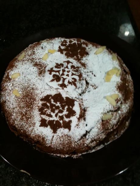 Torta mandorle e cioccolato