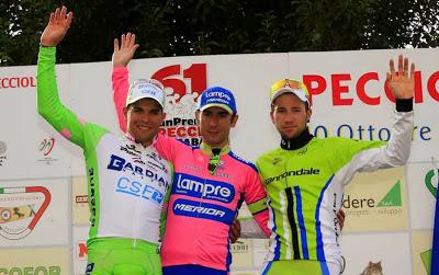 Coppa Sabatini 2013, Diego Ulissi vince davanti a Pasqualon e Villella