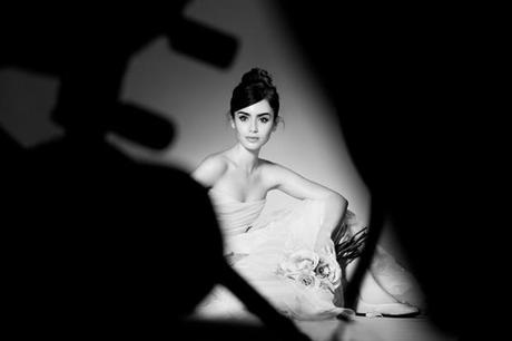 Lilly Collins per Lancome