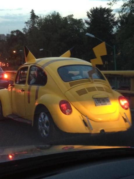 Il Maggiolino di Pikachu pika-car
