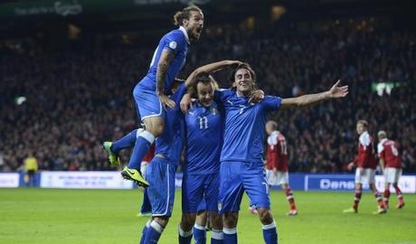 Danimarca-Italia 2-2: Aquilani salva gli azzurri al 91'