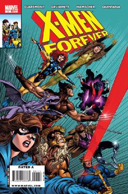 X Men Forever di Chris Claremont e la fine della serialità X Men Marvel Comics In Evidenza Chris Claremont 