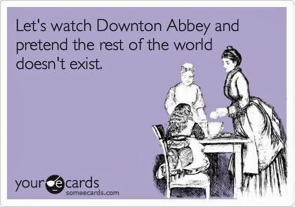 Downton Abbey is the new black