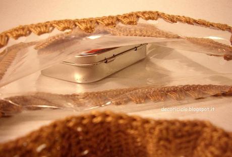 Borsettina fatta con la confezione del riso sottovuoto borsettina confezione riso 5