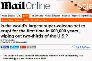 C'è chi prevede spaventose eruzioni vulcaniche a breve termine