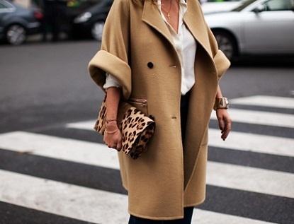 Oversize coat.