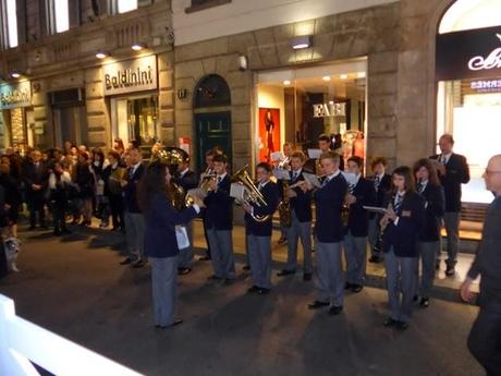 MILAN - NEW OPENING STORE HERMES - IN VIA MONTENAPOLEONE .......