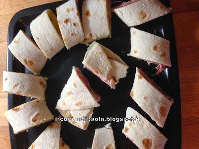 Girelle di piadine