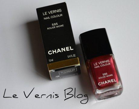 Chanel Rouge Moiré 595 chanel rouge moire