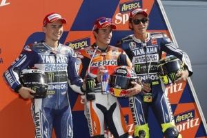 Pole di Lorenzo, Marquez alla sue spalle