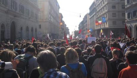 Roma teme un corteo pacifico