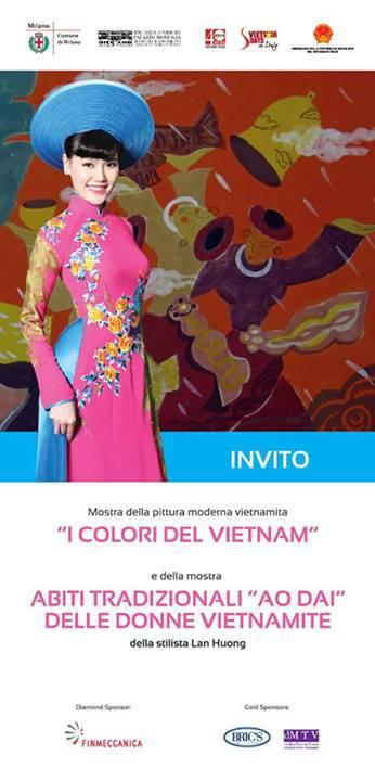 Mostra di Pittura moderna vietnamita e  Mostra di abiti tradizionali delle donne vietnamite