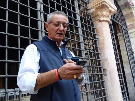 Loggia degli Scaligeri: come tornare accessibile in 2 semplici passi 20131018 addetto provincia librarverona 550x412 Loggia degli Scaligeri: come tornare accessibile in 2 semplici passi