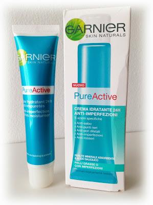 Hydrated pure skin Garnier Pure 