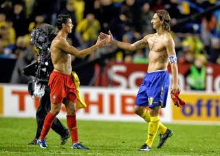 Brasile 2014, playoff di qualificazione: Ibrahimovic contro Cristiano Ronaldo