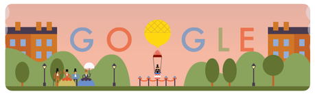 Il doodle di Google è per il lancio di André Jacques Garnerin