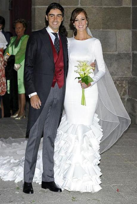 Tanta moda andalusa alle nozze del torero Miguel Ángel Perera, a Salamanca