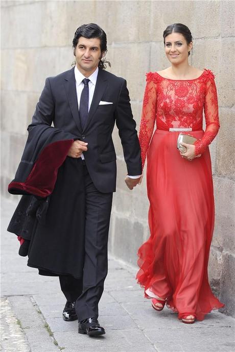 Tanta moda andalusa alle nozze del torero Miguel Ángel Perera, a Salamanca