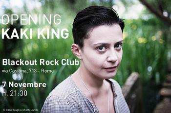 Livia Ferri opening act per Kaki King - Roma, 7 Novembre 2013