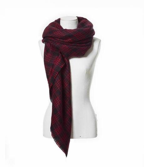 10 sciarpe che avrei voluto avere bershka-tartan-scarf