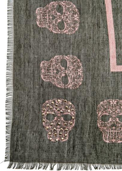 10 sciarpe che avrei voluto avere mango-skulls-stutted-detail-scarf