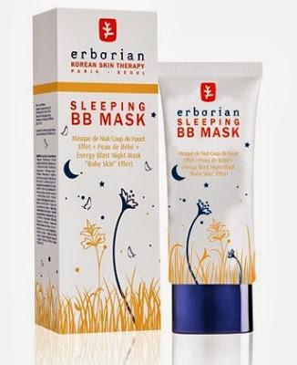 A natural night SPA - Erborian Sleeping BB Mask