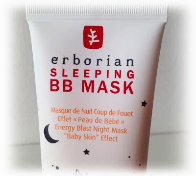 A natural night SPA - Erborian Sleeping BB Mask