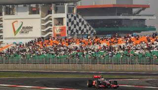 La prima e la seconda sessione di prove libere del Gran Premio d'India in diretta esclusiva su Sky Sport F1 HD (Sky 206)
