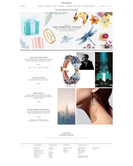 Udite udite: Tiffany si rinnova on line!!! tiffany&co