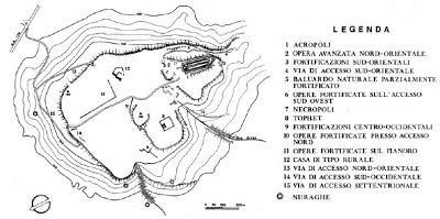 Sardegna archeologica. Monte Sirai, una fra le città sarde più antiche.