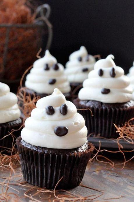 Cupcakes fantasmi