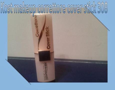 Recensione Kost makeup Correttore Cover Stick numero 308