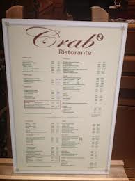 Ristorante Crab Roma  Recensione 