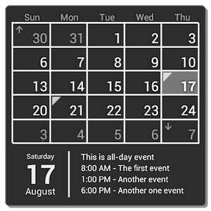  Calendar Widget Pro Key Gratis: Spettacolari Widget Calendario per Android [App del Giorno   100% Gratis]
