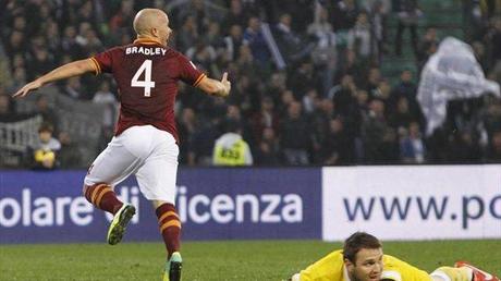 Roma's Michael Bradley v Udinese (Reuters)