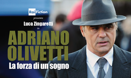 Luca Zingaretti è Adriano Olivetti nella fiction in prima visione tv stasera e domani su Rai 1