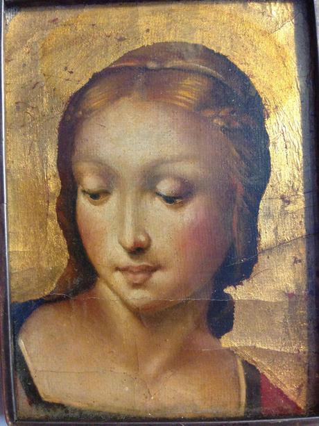 La Madonna del Cardellino, di Pasquale Naccarato. in Memory of Hasan Nyiazi