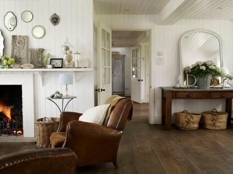 Una residenza nel Kent in puro stile shabby chic