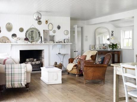 Una residenza nel Kent in puro stile shabby chic