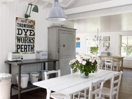 Una residenza nel Kent in puro stile shabby chic