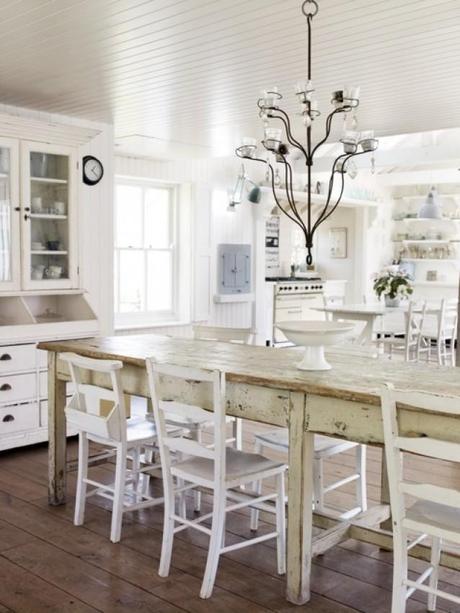 Una residenza nel Kent in puro stile shabby chic